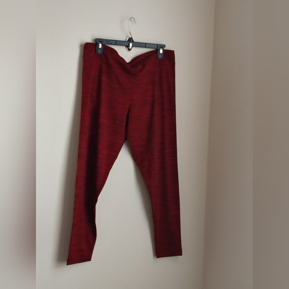 2Pk Time and Tru Leggings Women XL Pants Casual Versatile Academia Resort Beach